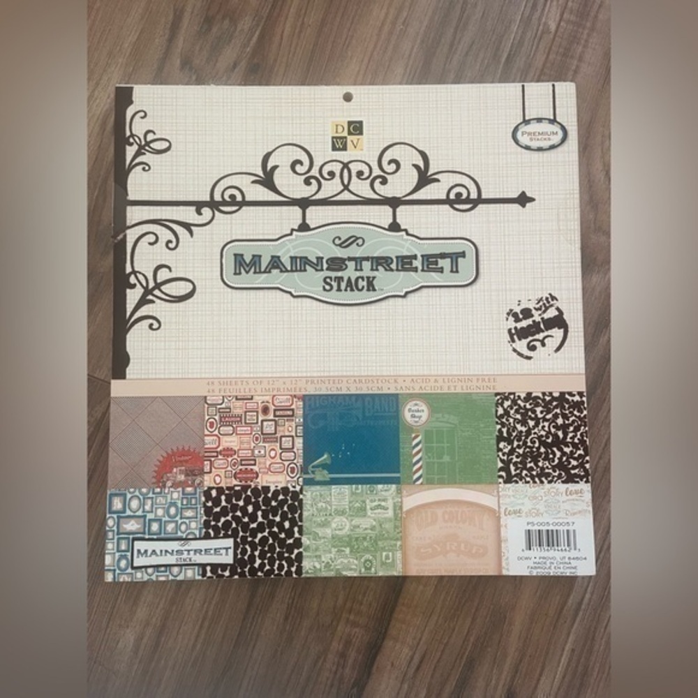 DCWV Scrapbook paper, book 48, pages 12 x12